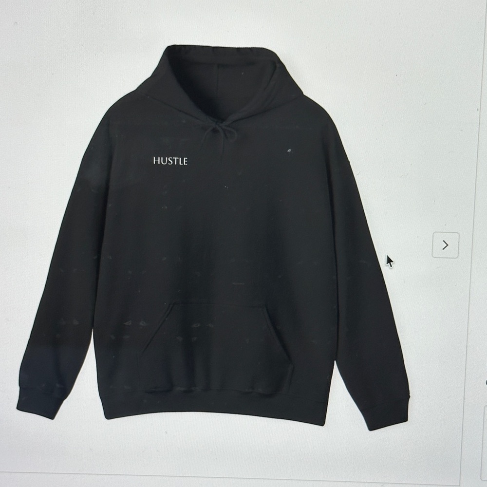 Black Hustle Hoodie